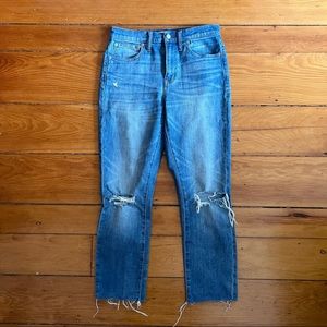 Madewell Hi-Rise Slim Boy Jean, SZ 25